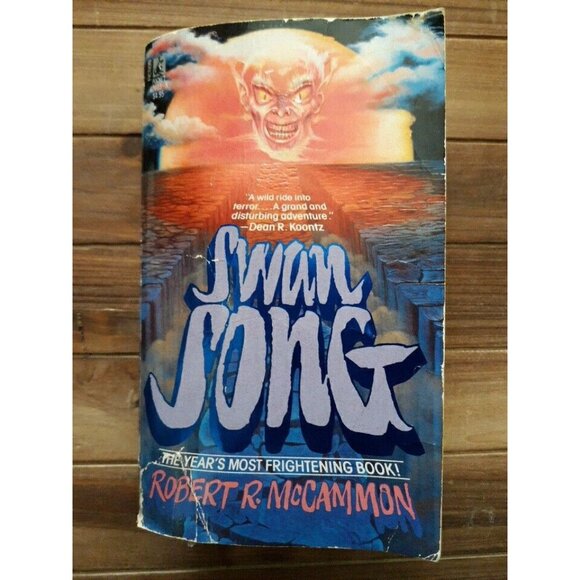Swan Song Robert McCammon Pocket Books Paperback 1st 1987 Dystopian Horr… - Picture 1 of 11